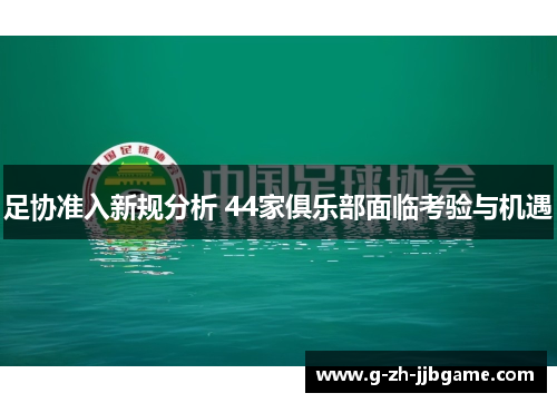 足协准入新规分析 44家俱乐部面临考验与机遇